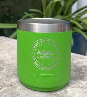 Heights Margaritas Yeti Rambler $25